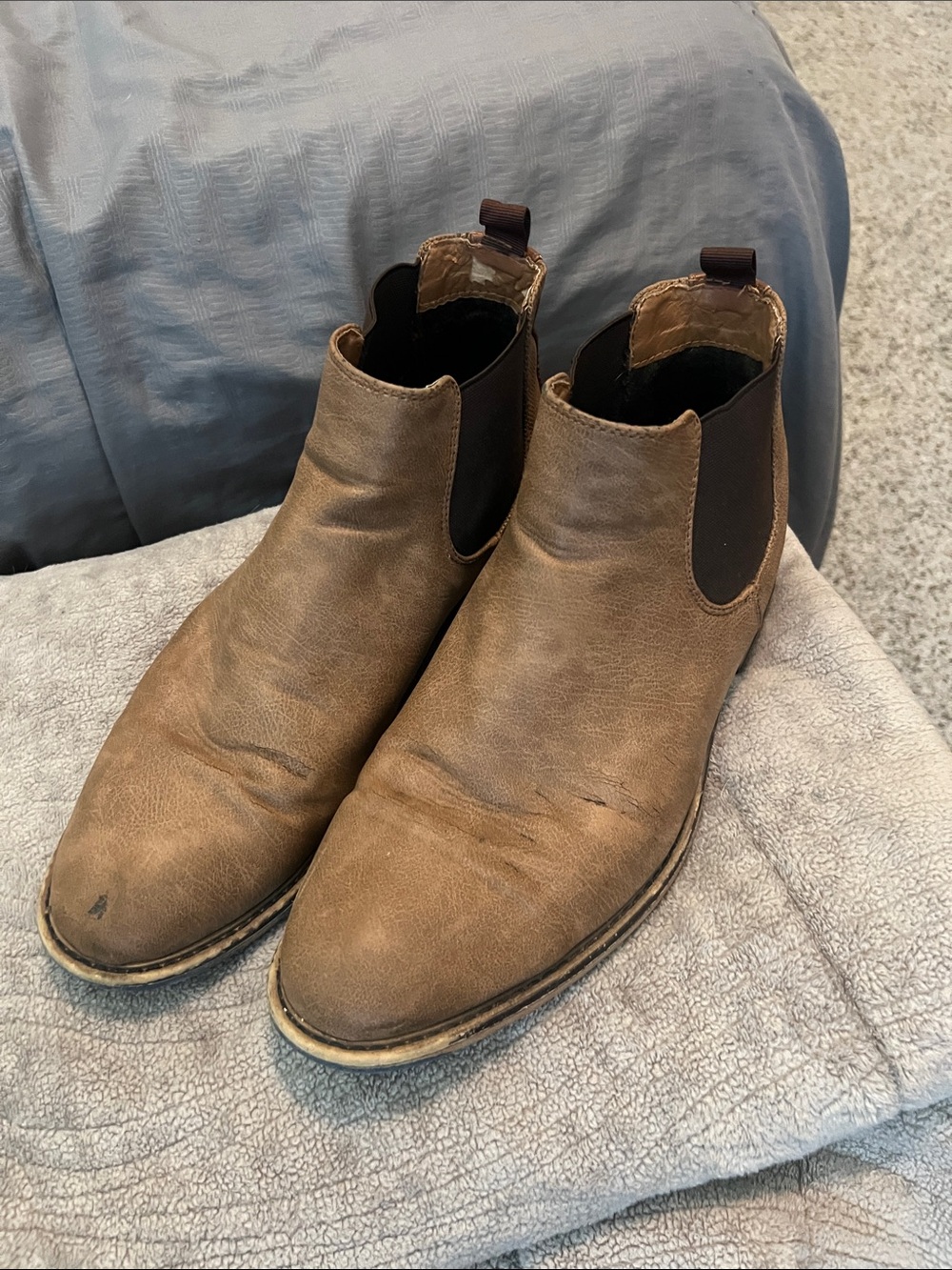 Men's Brown Chelsea Boots - Classic Slip-On Ankle Boots